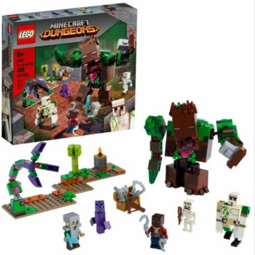 LEGO MINECRAFT 21176 The Jungle Abomination. New in box. RETIRED SET